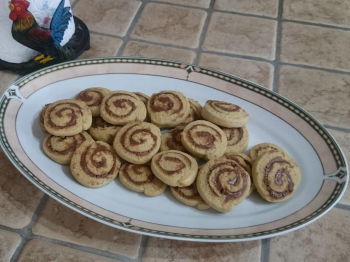 Girelle al tè matcha e nutella