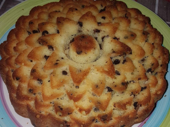 Torta allo yogurt e cioccolato fondente
