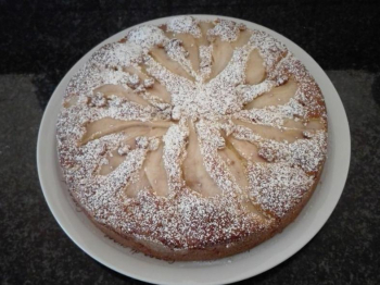 Torta Pere e Noci