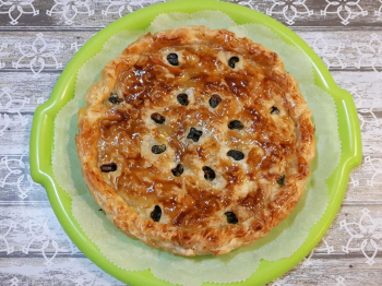 Torta salata con spinaci e culatta