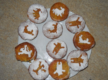 Muffin banane e cioccolato
