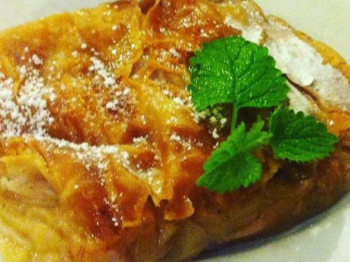 Strudel di mele per la colazione