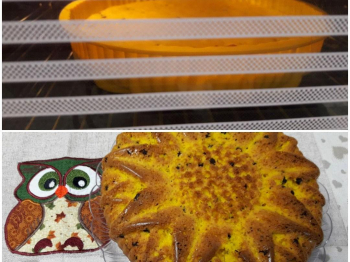 Girasole di zucca e cioccolato