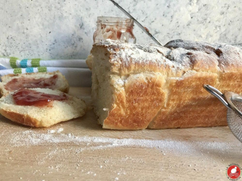 Treccia di Pan brioche alla vaniglia con metodo Tang Zhong