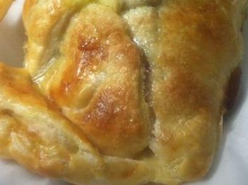 Strudel con mele e uvetta