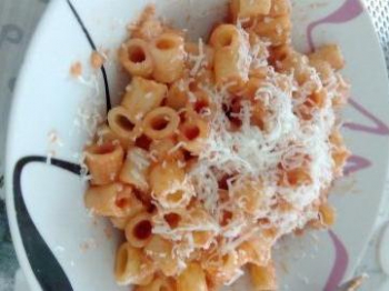 Pasta e patate rossa