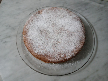 Torta di pesche