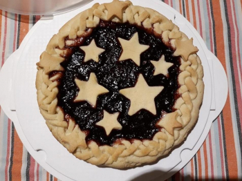 Crostata alla marmellata di cliegie