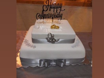 Torta Nozze d'argento