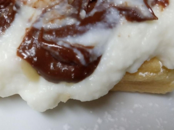 Waffel ricotta e nutella