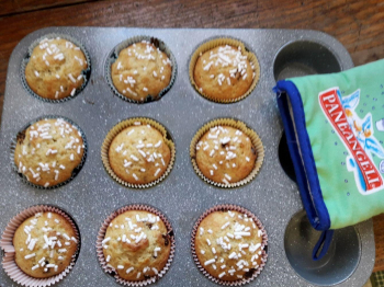 Muffin soffici ricotta e uvetta