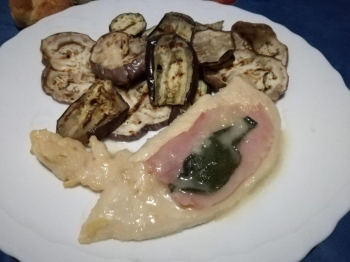 Saltimbocca di pollo alla romana