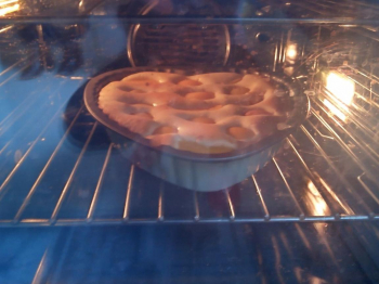 Torta di pesche sciroppate ☺️ ricetta della dolcina,(dolcemagia)