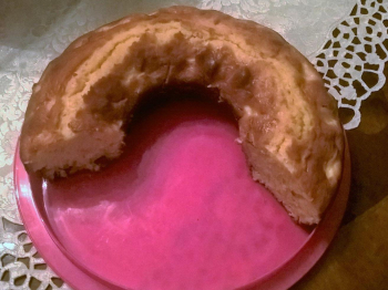 Ciambella al latte di mandorla e limone