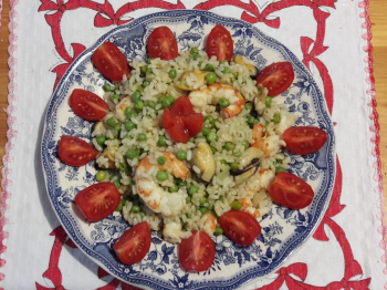 Risotto ai frutti di mare a modo mio