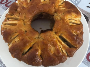 Ciambella Panna e Mele