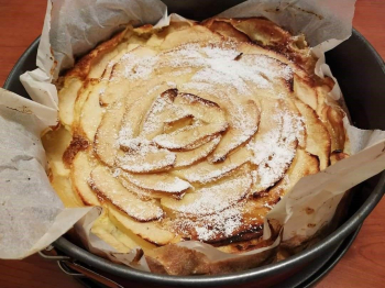 Torta tenerina alle mele