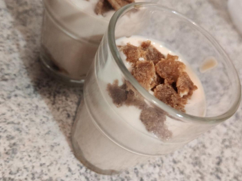 Coppa ricotta e caffè