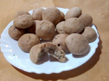 Biscotti con cioccolato fondente