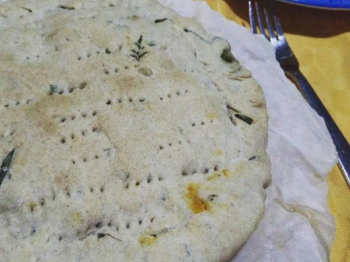 Pizza rustica con pasta matta