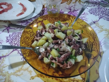Insalata polpo  e patate