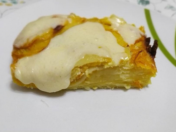 Tortino di patate e zucca
