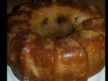 Ciambella con pere e nutella