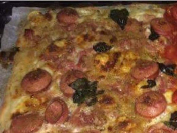 Pizza fish and chips