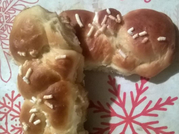 trecce di pan brioches