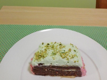 Mattonella di budino alla nutella
