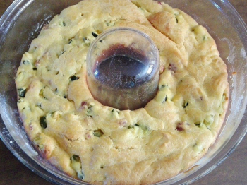 Ciambella salata zucchine e ricotta