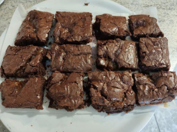 brownies al caramello salato