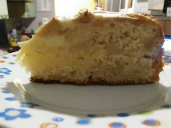 Torta di mele e crema pasticcera