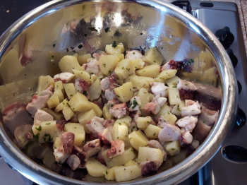 Insalata di polipo e patate