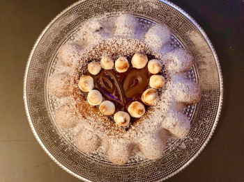 Torta di Mais Banana e Arancia - Senza Glutine e Lattosio con Ganache al Cocco e Cioccolato