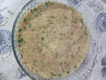 Gateau di patate con piselli e tonno