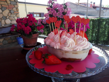 Tiramisù alle fragole