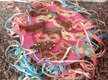 2° SFIDA CULINARIA DI CARNEVALE. Mascherina colorate