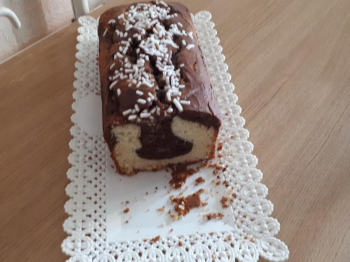 Plumcake bicolor