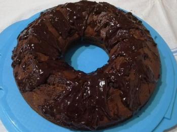 Ciambellone yogurt e cioccolato