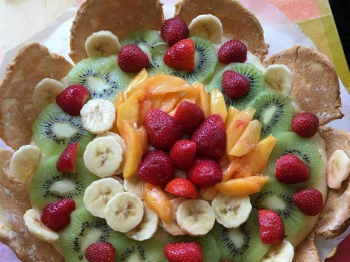 Crostata a fiore