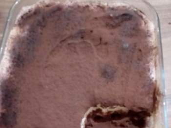 tiramisu' al caffe' e rhum