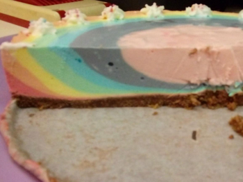 Torta arcobaleno