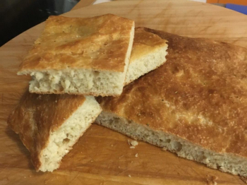 Focaccia all’origano
