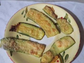 Zucchine al forno con formaggio