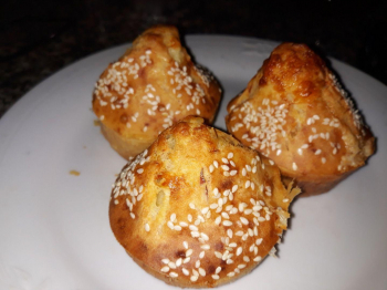 Muffin salati Speck e Fontina