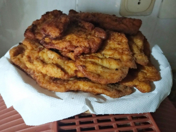 Petto di tacchino fritto