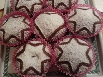 Muffin ripieni di cioccolatini