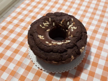 Ciambella con farina di castagne_3