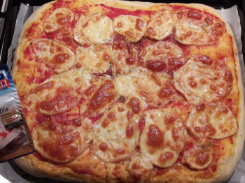 Pizza Alta in Teglia